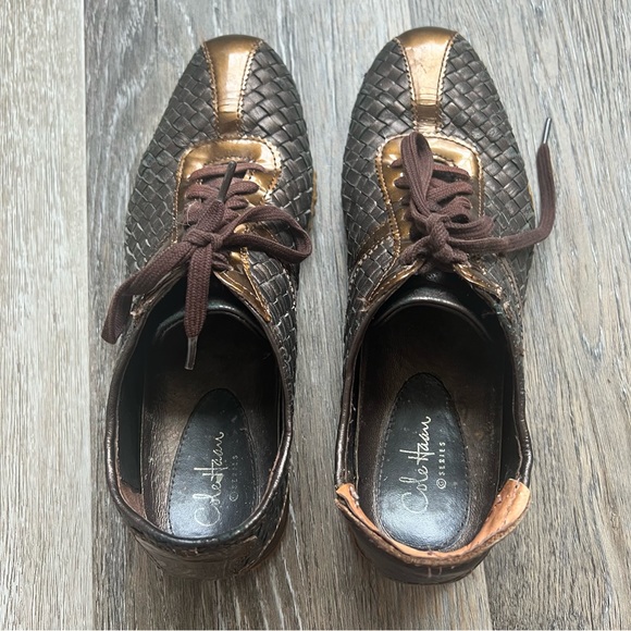 VNTG Cole Haan woven sneakers